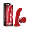 Temptasia Jezebel Crimson Red G-Spot Dildo - The Ultimate Pleasure Experience for Intense G-Spot Stimulation