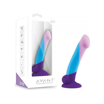 Avant Blush D16 Silicone Dildo - Purple Haze: Exquisite Hand-Sculpted Pleasure Toy for Anal Play
