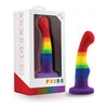 Avant Pride P1 Silicone Plug Freedom - Premium Artisanal Anal Pleasure Toy for All Genders in Vibrant Rainbow Color - Adult Naughty Store