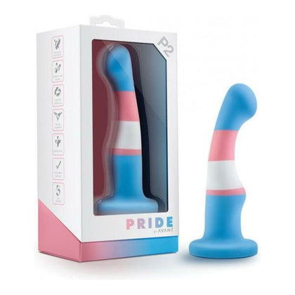 Avant Pride 2 True Blue Silicone Plug - Elegant Anal Pleasure Toy