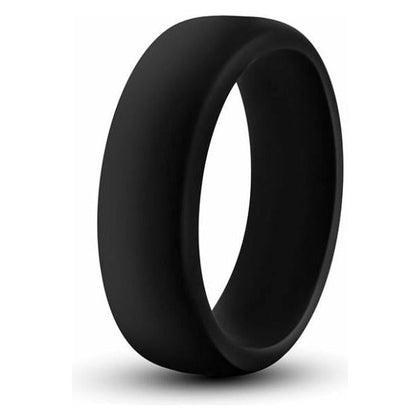 Performance Silicone Go Pro Cock Ring Black - The Ultimate Pleasure Enhancer for Men
