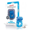 Screaming O Charged Big O Vibrating Cock Ring Blue: The Ultimate Pleasure Enhancer for Couples - Adult Naughty Store