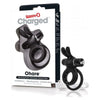 Introducing the Charged Ohare Vooom Mini Vibe Black: The Ultimate Rechargeable Double Cock Ring for Mind-Blowing Pleasure! - Adult Naughty Store