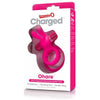 Introducing the Charged Ohare Vooom Mini Vibe Pink: The Ultimate Rechargeable Double Cock Ring for Targeted Clitoral Stimulation!
