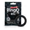 Screaming O Ringo Ritz XL Black Cock Ring - Premium Liquid Silicone Mega Stretchy Fit for Intense Pleasure