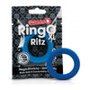 Screaming O Ringo Ritz XL Blue Cock Ring - Premium Liquid Silicone Mega Stretchy Fit for Enhanced Pleasure