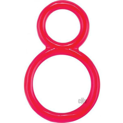 Ofinity Double Erection Ring - The Ultimate Male Enhancement Device for Enduring Pleasure - Red