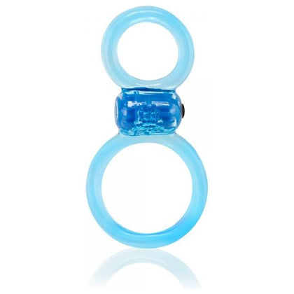 Screaming O Ofinity Plus Blue Vibrating Double Erection Ring for Men - Intensify Pleasure and Performance