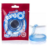 Screaming O RingO 2 Blue C-Ring with Ball Sling - Double Erection Ring for Intense Orgasmic Experience - Male Pleasure Enhancer