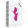 Introducing the SensualSwan Black Swan S2 Dual Vibrator - For Exquisite Pleasure in Black - Adult Naughty Store