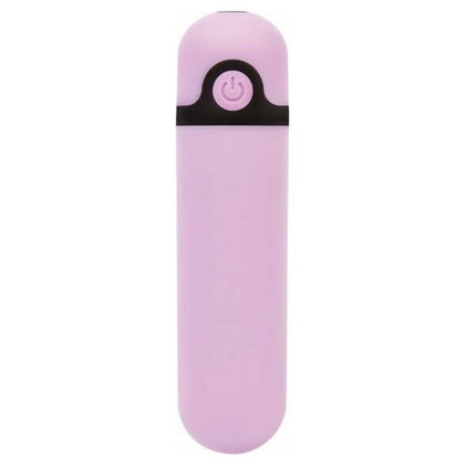 Simple & True Rechargeable Vibrating Bullet Purple - Powerful Waterproof Pleasure Toy for All Genders and Intimate Areas - Adult Naughty Store