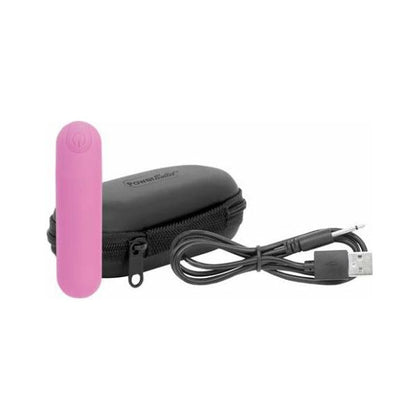 Powerbullet Essential 3-Inch Pink Bullet Vibrator - Rechargeable, 9 Functions, for Women, Intense Pleasure