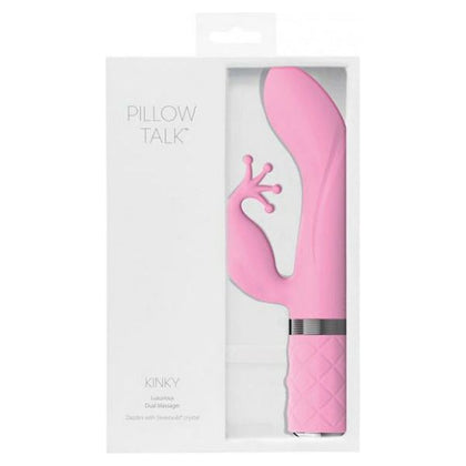 Kinky Pleasure Pillow Talk Kinky - Pink Clitoral and G-Spot Vibrator - Adult Naughty Store