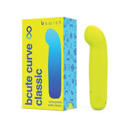 Bcute Curve Infinite Classic - Citrus Yellow: Vibrant Pleasure for All Genders