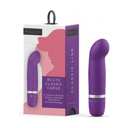 Bswish Bcute Classic Curve - Purple: Powerful Waterproof G-Spot Vibrator for Women