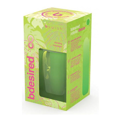 Bdesired Infinite Deluxe Le Paradise G-Spot and Clitoral Vibrator - Model Number X745, Green for Women
