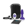 b-Vibe Rimming Petite Purple Butt Plug - Model RP-01 - Compact Silicone Anal Pleasure Toy for All Genders - Adult Naughty Store