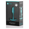 B-Vibe Weighted Snug Plug 1 - 55 G Mint: The Ultimate Sensation for Pleasure Seekers - Adult Naughty Store