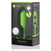 b-Vibe Weighted Snug Plug 3 - 180g Lime - Premium Silicone Anal Toy for Enhanced Pleasure - Adult Naughty Store