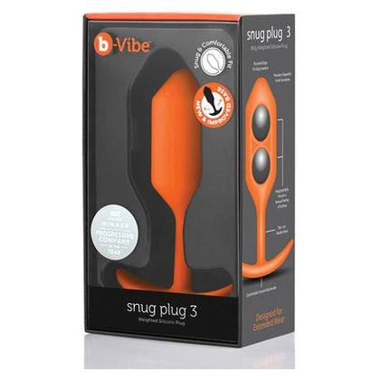 B-vibe Weighted Snug Plug 3 - 180 G Orange

Introducing the Sensation-Inducing B-vibe Weighted Snug Plug 3 - Model 180 G Orange for Ultimate Pleasure and Comfort - Adult Naughty Store