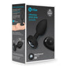 b-Vibe Remote Control Vibrating Jewel Plug (M-L) - Black: The Ultimate Pleasure Experience for All Genders - Adult Naughty Store