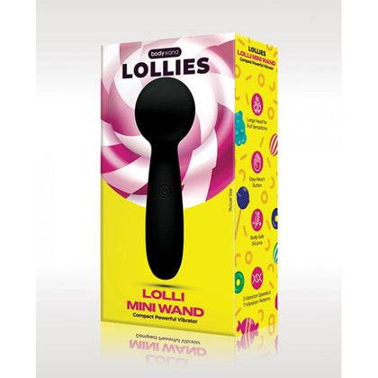 Xgen Bodywand Lolli Mini Wand Vibrator - The Ultimate Compact Pleasure Companion for Women, Perfect for Clitoral Stimulation - Black