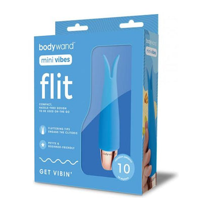 Xgen Bodywand Mini Vibes Flit - Blue: Petite and Powerful Clitoral Stimulator, Model M-001, for Women, Intense Pleasure in a Splash-proof Design - Adult Naughty Store