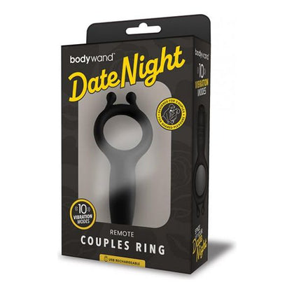 Xgen Bodywand Date Night Remote Couples Ring - Black - Adult Naughty Store