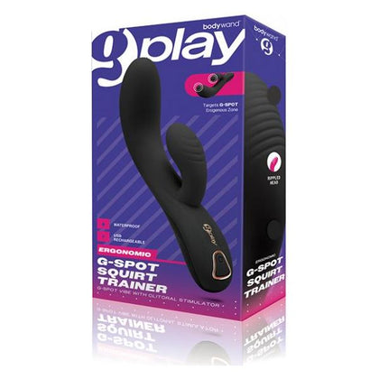 Xgen Bodywand G-Play Ergonomic G-Spot Squirt Trainer - Black - Adult Naughty Store