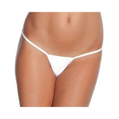 Seductive Lycra G-String | XL | White | Low Rise | Intimate Delights LDG-2021 - Adult Naughty Store