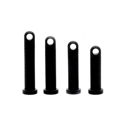 CB-X® Chastity Device Locking Pins - Black | 4-Pack Replacement Pins