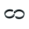 CB-X Cock Cage U-Ring 2 Pack - Black: Replacement U-Rings for Male Chastity Devices - Model XL and Large - Enhance Pleasure and Control