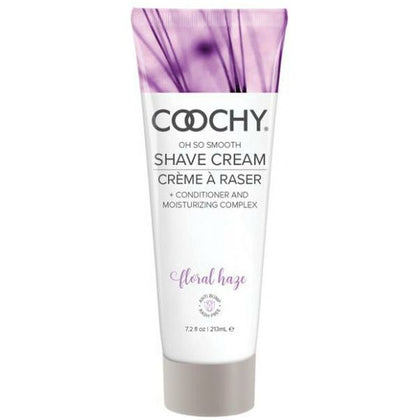 Introducing the Sensual Elegance Coochy Shave Cream Floral Haze 7.2oz for a Luxurious Shaving Experience - Adult Naughty Store