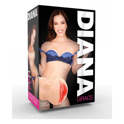 Diana Grace Realistic Tight Grip Pussy Stroker - Model X123 - Male Masturbation Toy - Intense Pleasure - Deep Pink