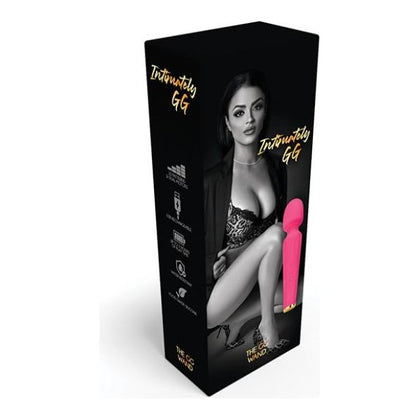 Introducing the Intimately GG The GG Wand - Pink: The Ultimate Clitoral Stimulator for Unparalleled Pleasure - Adult Naughty Store