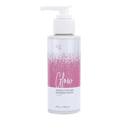 CGC Glow Pink Cupcake Shimmer Body Lotion - 4 Oz Silver: Moisturizing Elixir with a Twinkle