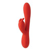 Introducing the Toybox Hot Desire Rabbit Vibrator - Model No. TD-001 - for Women - Dual Stimulation Clitoris and G-Spot - Provocative Pink - Adult Naughty Store