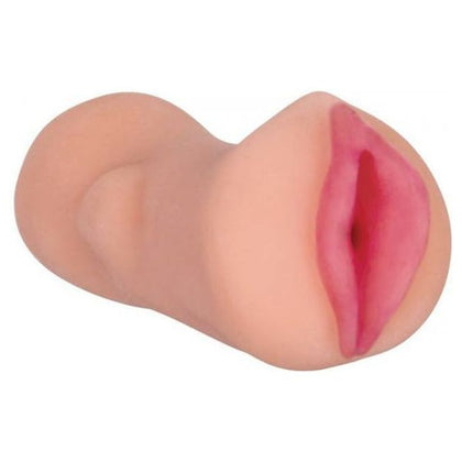 Introducing the Mistress Nicole Vanilla Beige Stroker: The Ultimate Pleasure Companion for Men, Designed and Made in the USA - Adult Naughty Store