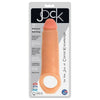 Introducing the Jock Enhancer 2 inches Extender With Ball Strap - The Ultimate Pleasure Enhancer for Men in Vanilla Beige