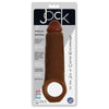 Introducing the SensaMaxx 2-Inch Extender with Ball Strap: A Premium Male Enhancement Device for Enhanced Pleasure in Brown