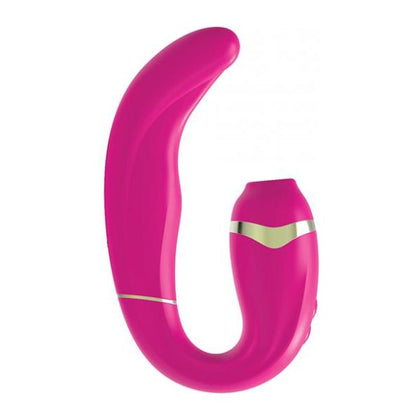 Adrien Lastic My G - Pink: Dual Stimulation G-Spot Vibrator for Women - Intense Pulsating Motion and Exciting Suction