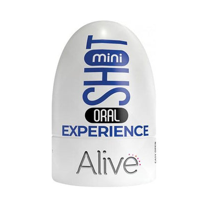 Alive Experience Oral Mini Shot Masturbator - Flesh