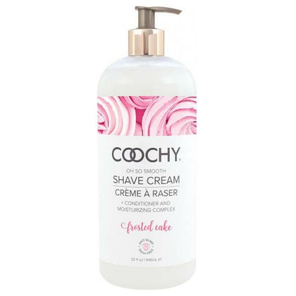 Coochy Oh So Smooth Shave Cream Frosted Cake 32oz - Luxurious Conditioning Shave Cream for Silky Smooth Skin