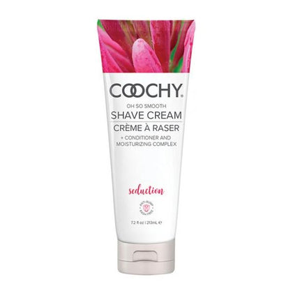 Coochy Seduction Shave Cream - 7.2 Oz Honeysuckle/citrus - Adult Naughty Store