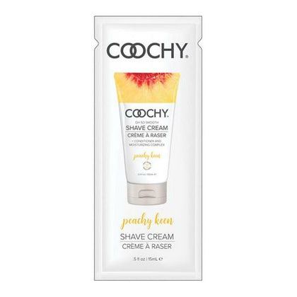 Classic Erotica Coochy Shave Cream Peachy Keen - Intimate Shaving Cream for Smooth and Sensual Shaving Experience - Model CK-0.5 - Unisex - For Silky Skin and Enhanced Pleasure - Peachy Keen  - Adult Naughty Store