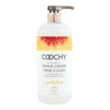 Introducing the Luxurious Coochy Shave Cream - 32 Oz Peachy Keen: The Ultimate Skin-Soothing Solution for Effortless Shaving Bliss