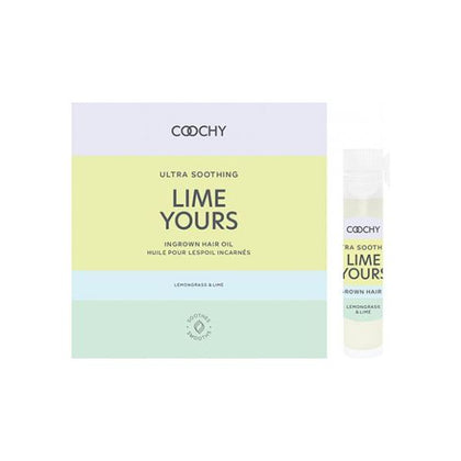 Coochy Lime Yours Ultra Soothing Ingrown Hair Oil - .06 Oz-2 Ml

Introducing the Coochy Lime Yours Ultra Soothing Ingrown Hair Oil: The Ultimate Solution for Soft and Smooth Skin - Adult Naughty Store