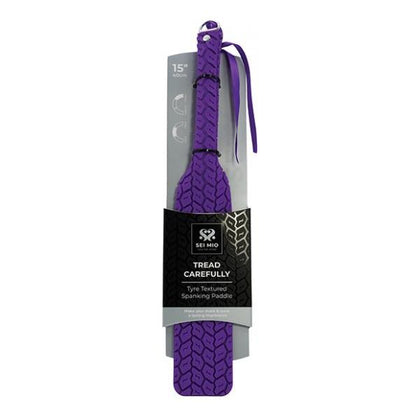 Sei Mio Tyre Paddle Large - Purple

Introducing the Sei Mio Seductive Italian Passion Tyre Paddle Large SM-001 - Unleash Your Desires with Style and Sensation - Gender-Neutral BDSM Toy for Intense Pleasure - Purple