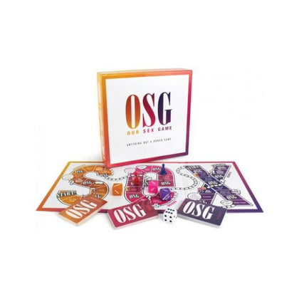 Introducing OSG: Our Sex Game - The Ultimate Pleasure Exploration Board Game for Couples - Adult Naughty Store