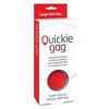 Quickie Ball Gag Large - Red
Introducing the SensationSilk Quickie Ball Gag - Model QBG-45R: Unisex Silicone Bondage Toy for Exquisite Pleasure - Adult Naughty Store